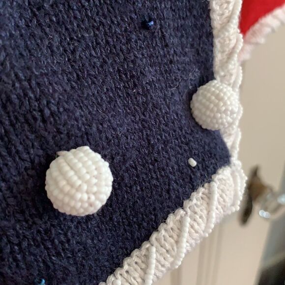 Vtg Belle Pointe beaded sweater vest - Picture 7 of 10